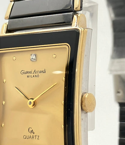 gianni accardi 腕時計 クオーツ ゴールド GA-090M レディース ジャンニ・アッカルディ