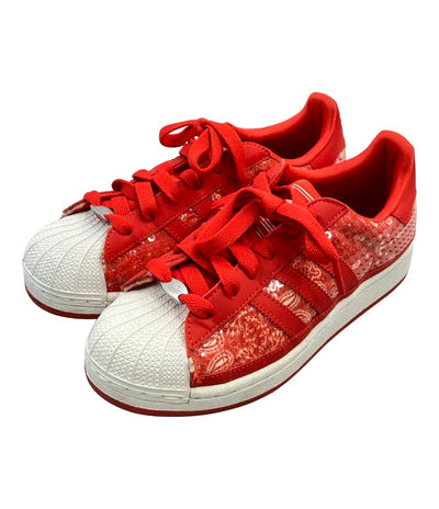 adidas ローカットスニーカー スパンコール スーパースター ペイズリー G95697 レディース SIZE 22.5 (S) アディダス