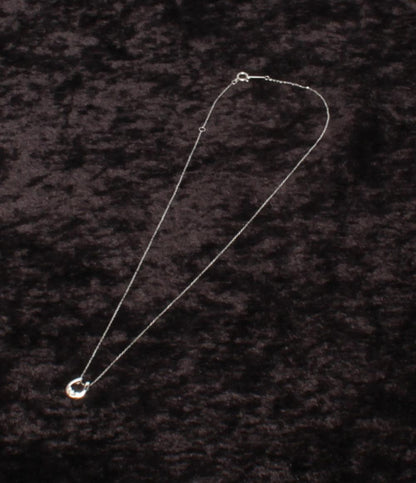 美品 canal4℃ ネックレス Pt850 ダイヤ 3P レディース カナルヨンドシー