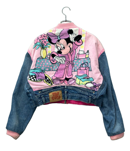 TOO CUTE Disney デニムジャケット ショート丈 ミニーマウス レディース SIZE 14 (XL) トゥーキュート ディズニー