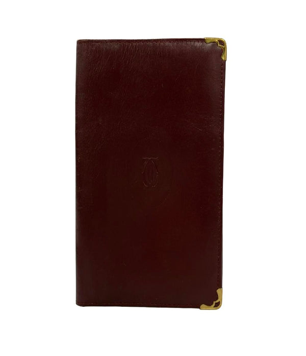 Cartier 二つ折り札入れ財布 マストドゥカルティエ メンズ カルティエ