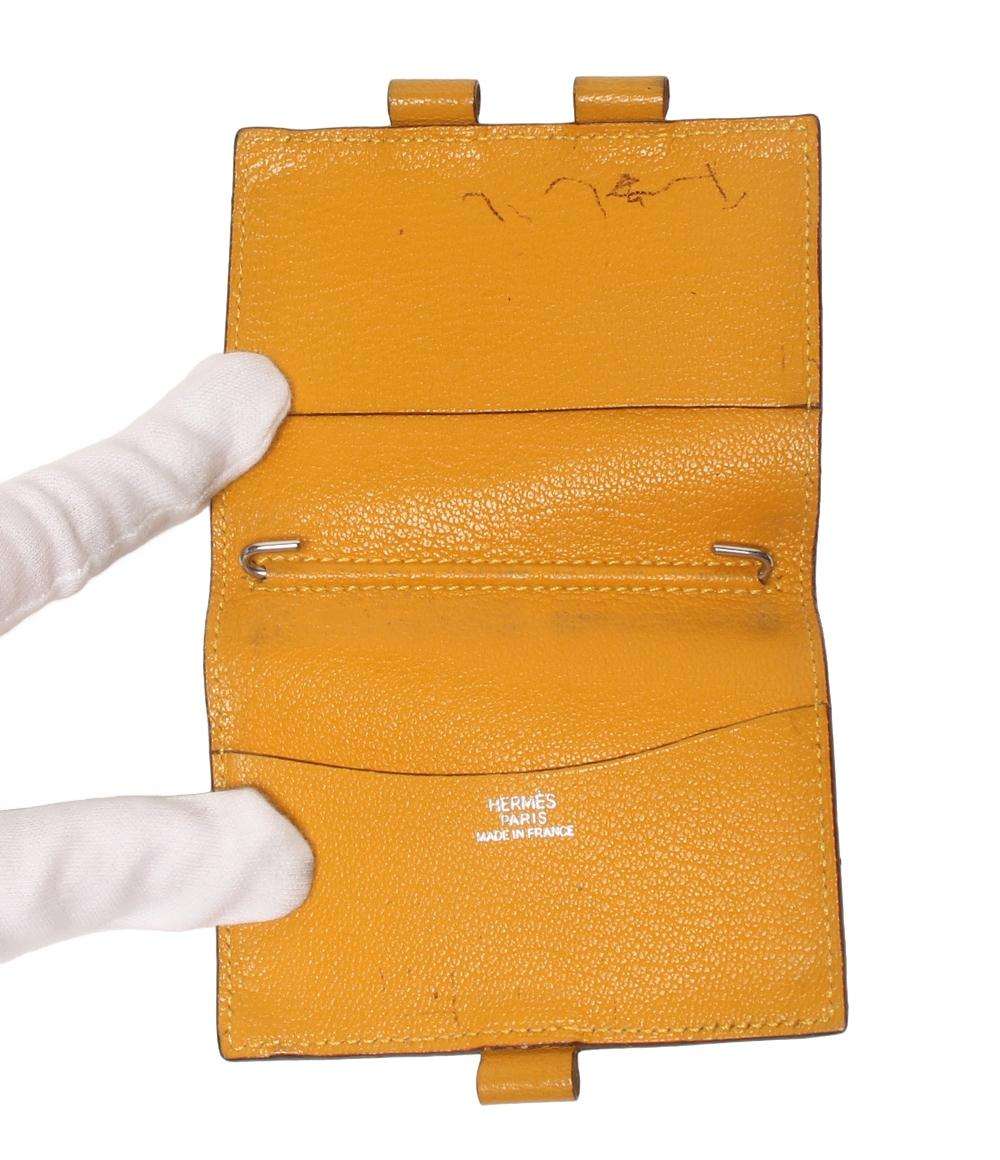 HERMES 手帳カバー □G刻印 シルバー金具 アジェンダPM レディース メンズ エルメス