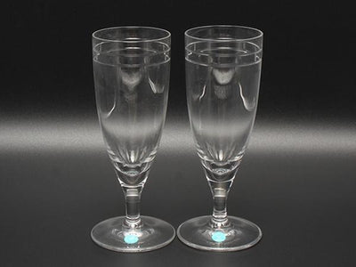 ティファニー ビアグラス ワイン シャンパン 2点セット ペア アトラス ピルスナー TIFFANY&Co.