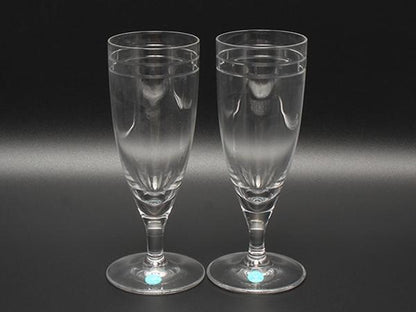 ティファニー ビアグラス ワイン シャンパン 2点セット ペア アトラス ピルスナー TIFFANY&Co.