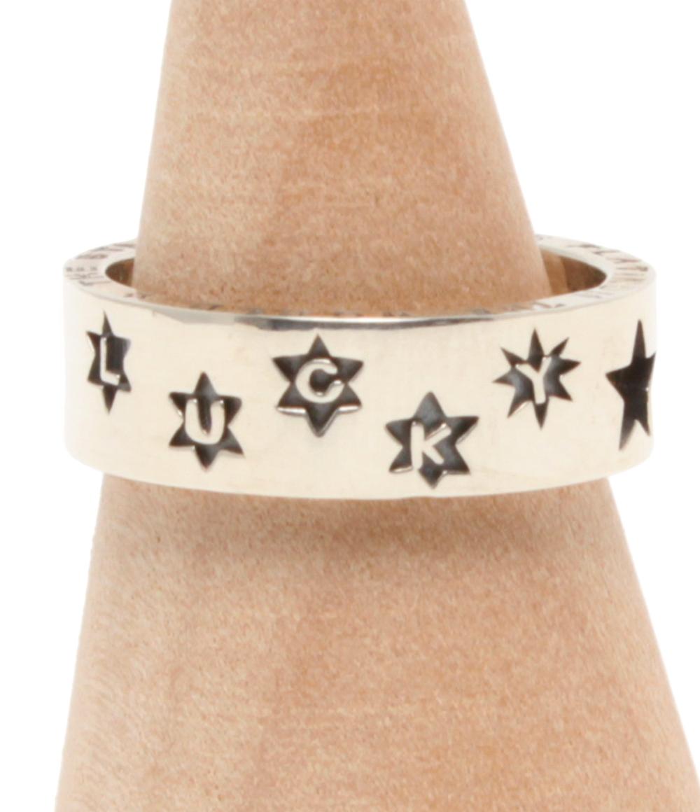 美品 JAM HOME MADE リング 指輪 SV スターダストクルセイダース スタープラチナリング ユニセックス SIZE 15号 ジャムホームメイド