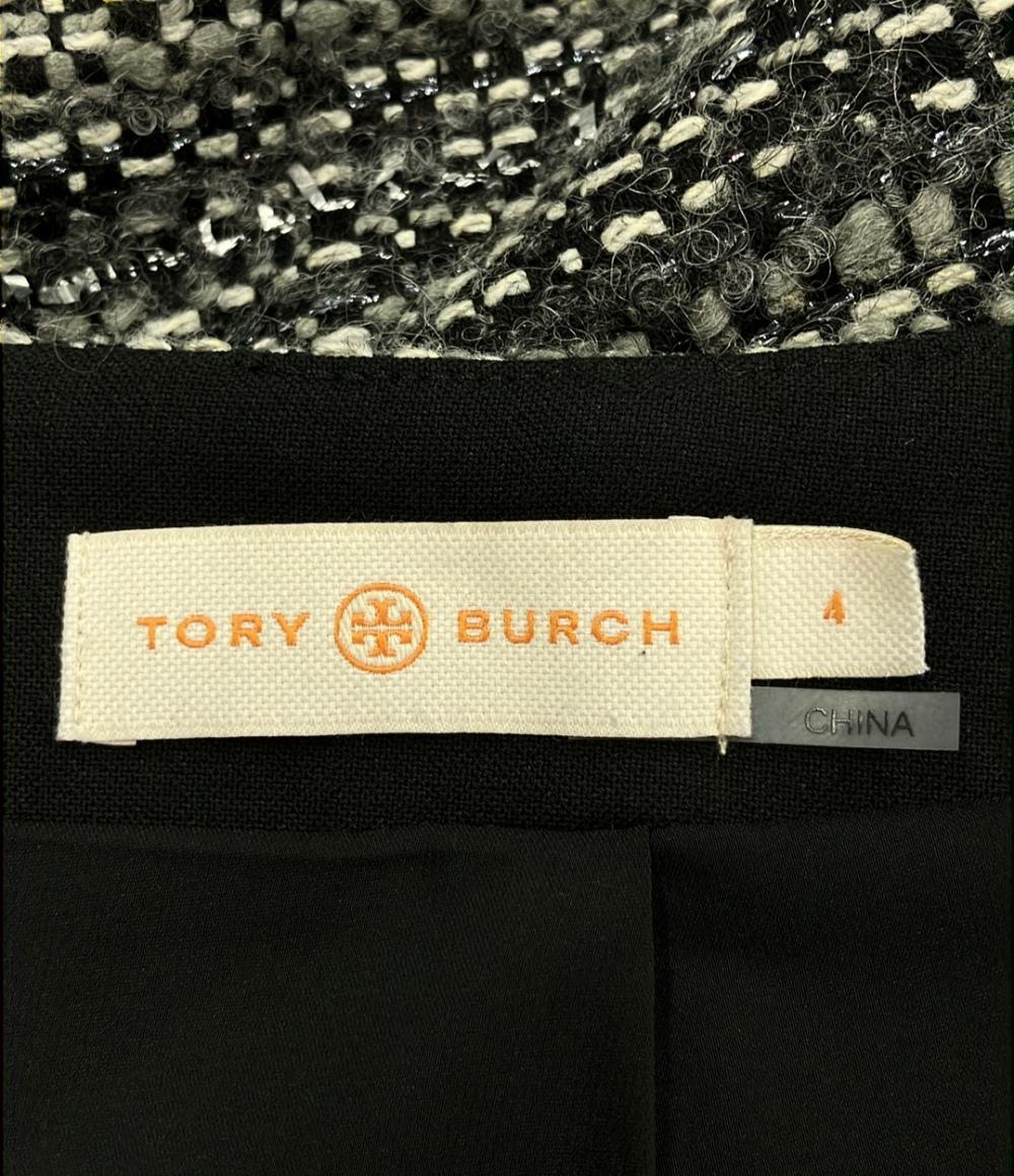 美品 トリーバーチ ツイードスカート レディース SIZE 4 (M) TORY BURCH