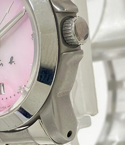 アニエスベー 腕時計 クオーツ シルバー 7N82-0BM0 レディース agnes b.