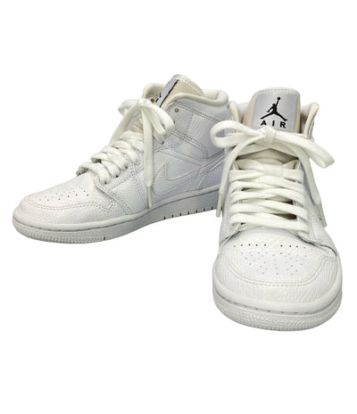 ナイキ ミドルカットスニーカー エア ジョーダン 1 MID BQ6472-110 レディース SIZE 22.0 (XS) NIKE