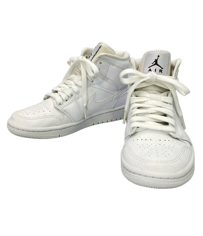 ナイキ ミドルカットスニーカー エア ジョーダン 1 MID BQ6472-110 レディース SIZE 22.0 (XS) NIKE