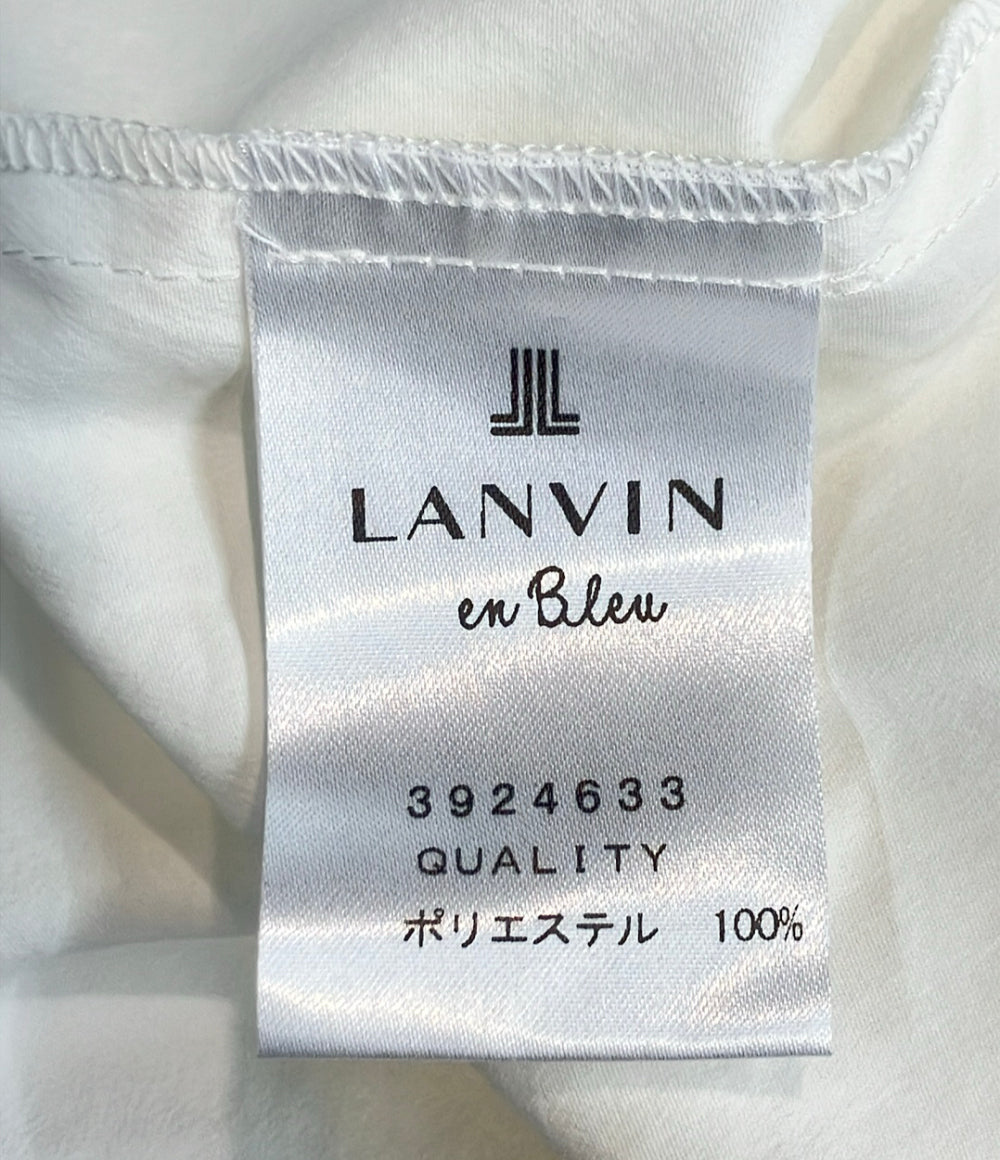 LANVIN en Bleu フリル ブラウス レディース SIZE 38 ランバンオンブルー