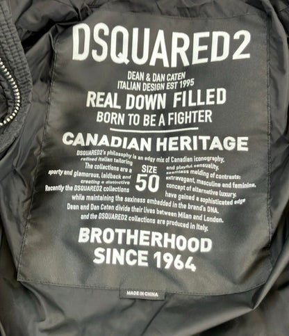 DSQUARED2 ダウンジャケット ダブルジップ 20AW ナイロン スポーツ SPORTS JACKET S71AN0214 S53355 メンズ SIZE 50 (XL) ディースクエアード