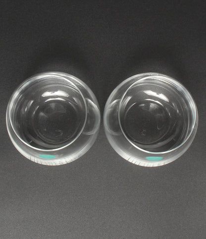美品 Tiffany & Co. グラス タンブラー 2点セット ペア TCO ティファニー