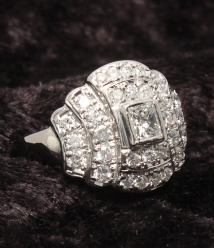 美品 リング 指輪 Pt900 ダイヤ 1.00ct レディース SIZE 10号