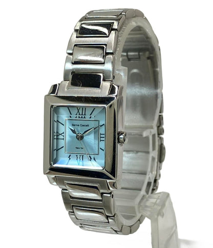 腕時計 クオーツ ライトブルー レディース Bernie Costelli