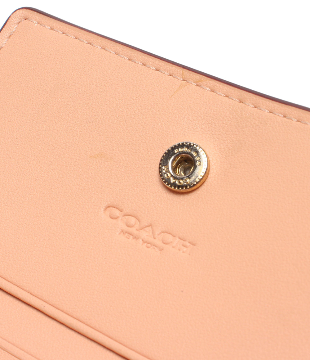 COACH 二つ折り財布 イチゴ柄 シグネチャー レディース コーチ