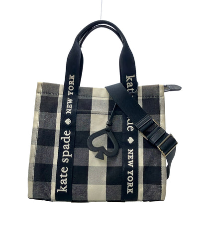 Kate Spade 2WAY ハンドバッグ ショルダーバッグ 斜め掛け チェック柄 K7626 レディース ケイトスペード