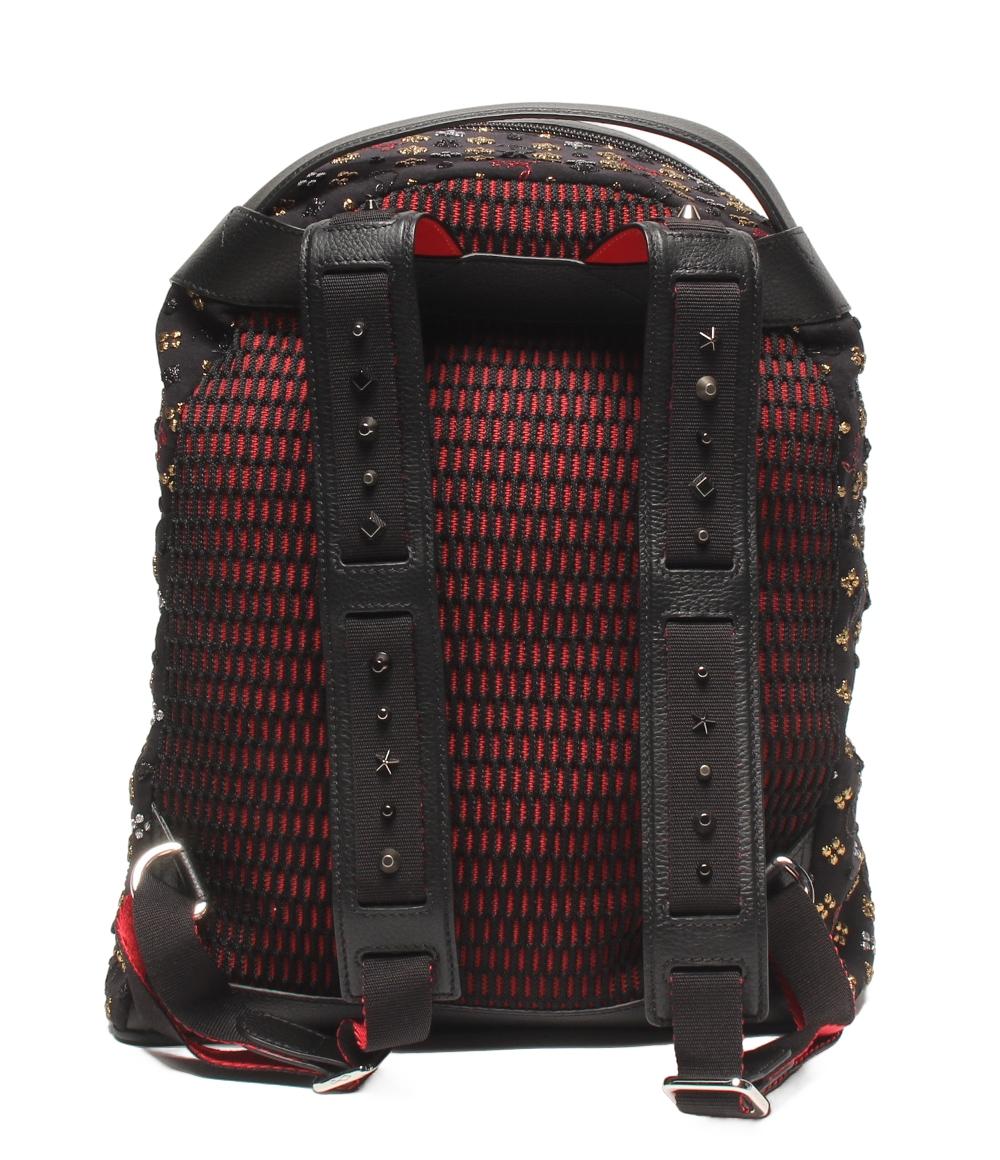 美品 Christian Louboutin リュック デイパック バックルビ バックパック メンズ レディース クリスチャンルブタン