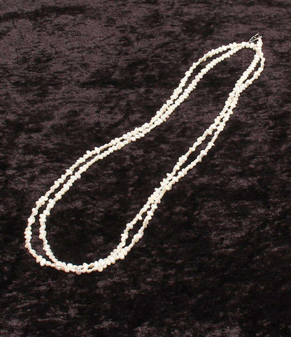 ロングネックレス 淡水パール レディース