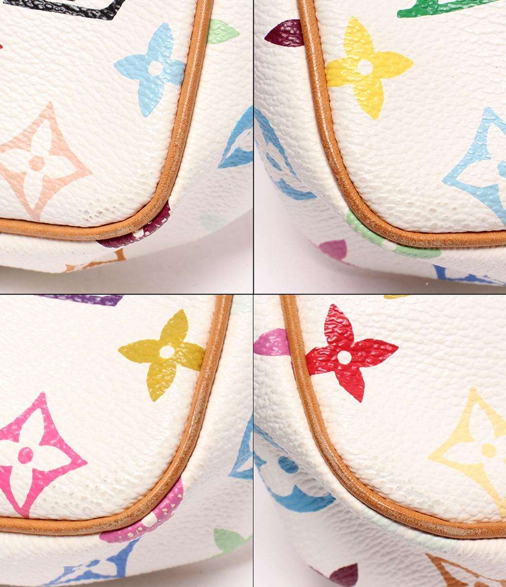 LV マルチカラー アクセサリーポーチ ルイヴィトンポシェット アクセソワール 14144 白 レディース