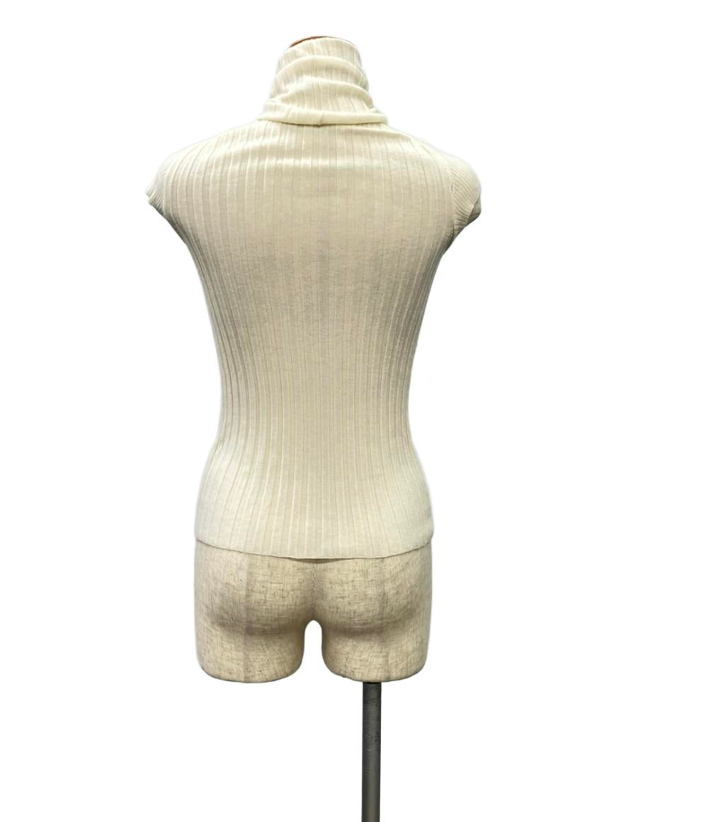 CHANEL ハイネックニット カシミヤ100% 2004年秋冬コレクション ヴィンテージ品 P24554V01720 レディース SIZE 38 (M) シャネル