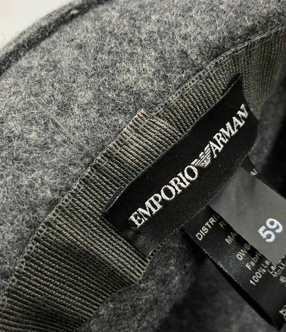 Emporio Armani ハット ウール メンズ SIZE 59 エンポリオ・アルマーニ