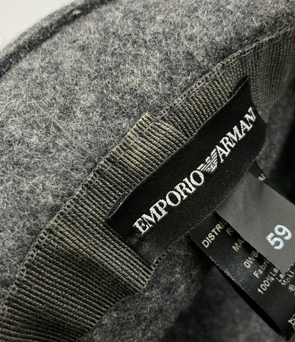 Emporio Armani ハット ウール メンズ SIZE 59 エンポリオ・アルマーニ