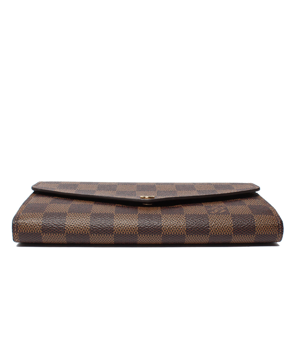 LOUIS VUITTON 長財布 ポルトフォイユサラ ダミエ N63209 レディース メンズ ルイ・ヴィトン
