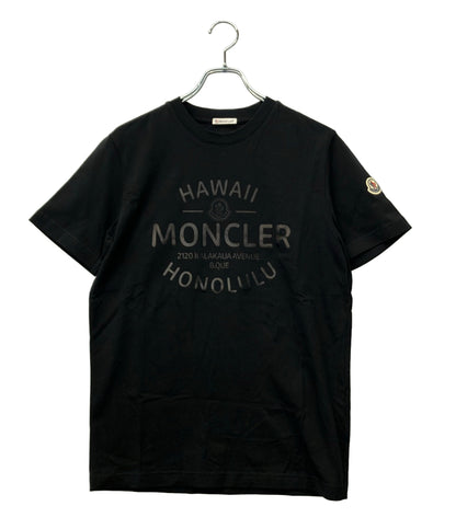 美品 MONCLER 半袖Tシャツ ロゴ メンズ SIZE S モンクレール