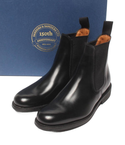 美品 SANDERS ショートブーツ サイドゴア FEMALE CHELSEA BOOT 1829B レディース SIZE 3 (22cm) サンダース