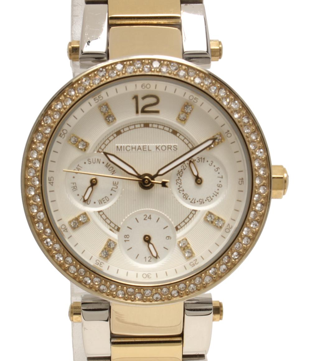 MICHAEL KORS 腕時計 ミニパーカー クオーツ MK-6055 レディース マイケルコース