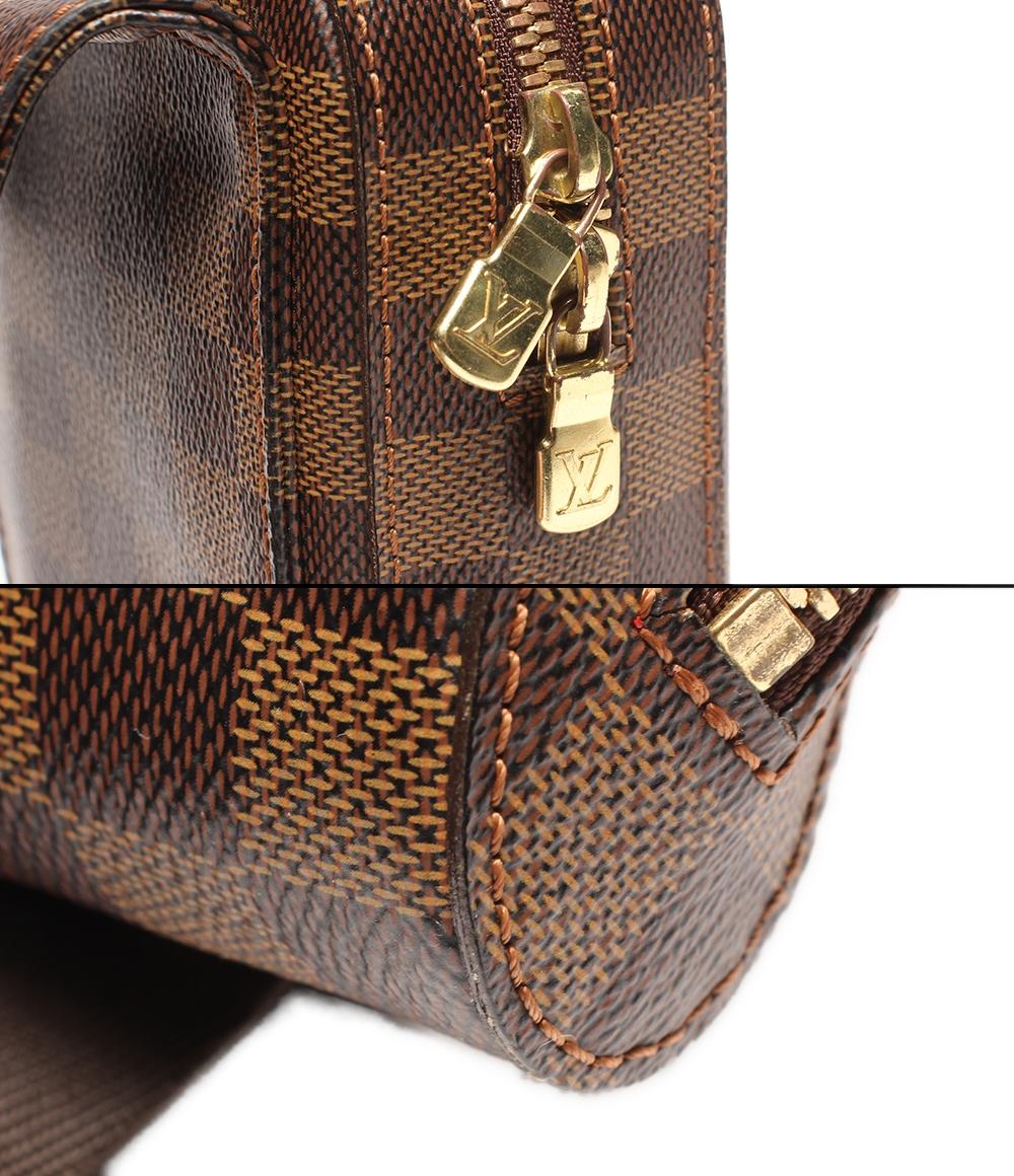 LOUIS VUITTON ボディーバック　ダミエ　ジェロニモス美品　早い者勝ち LOUIS VUITTON ジェロニモスボディバック モノグラム LOUIS VUITTON