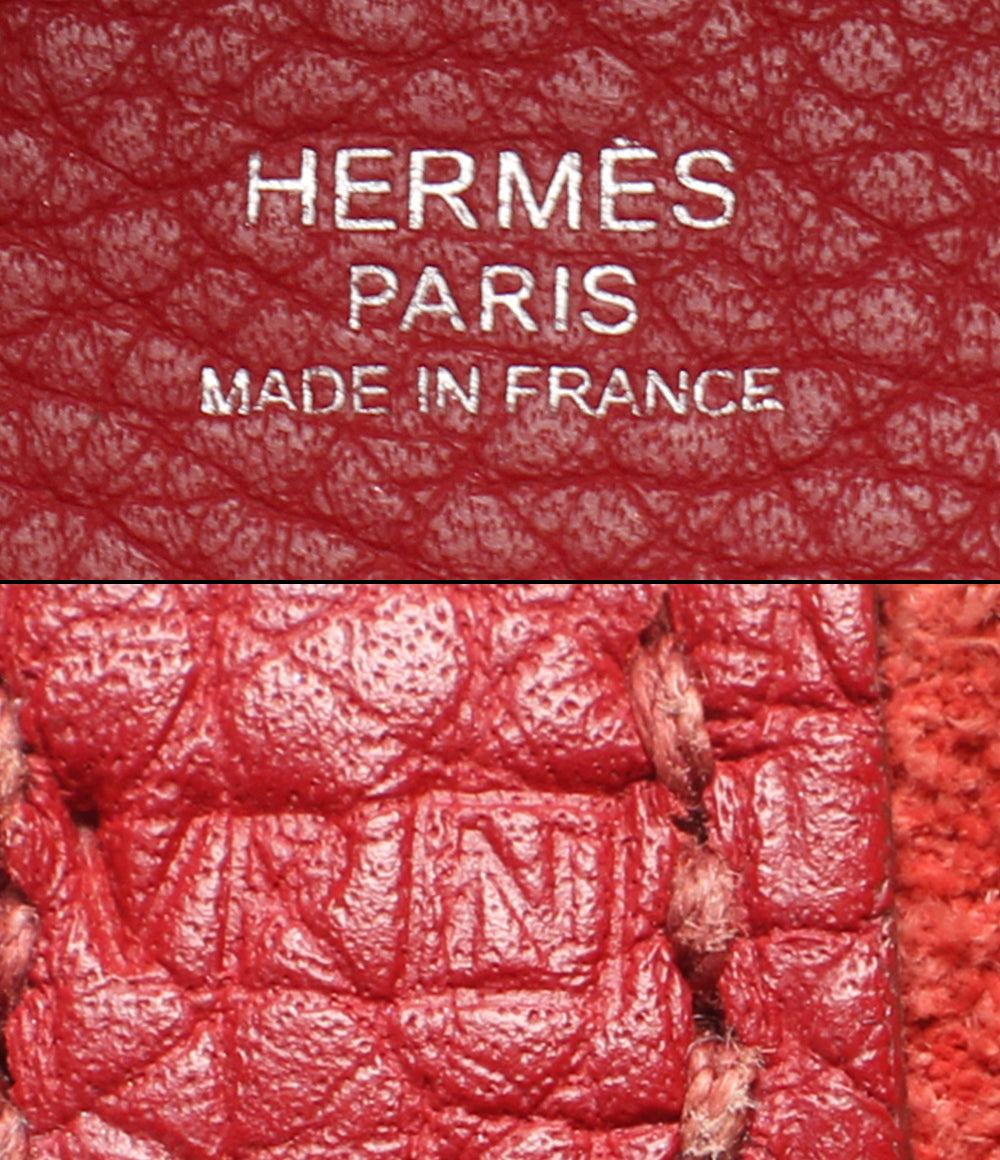 HERMES ハンドバッグ □N刻印 シルバー金具 ピコタンロックPM