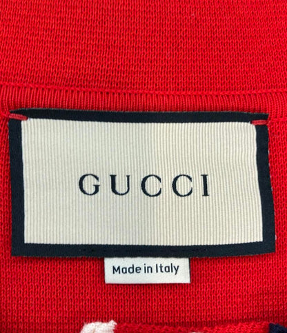 GUCCI 半袖ワンピース ポロ ファインコットン 661678 XKBSK レディース SIZE L グッチ