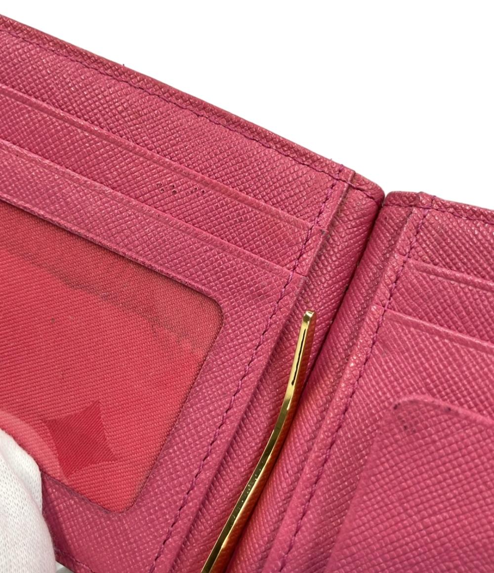 エムシーエム 二つ折り財布 マネークリップ付き メンズ MCM