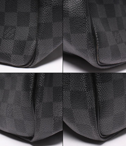 LOUIS VUITTON 2wayボストンバッグ ショルダーバッグ 斜め掛け キーポル バンドリエール55 ダミエ グラフィット N41413 メンズ レディース