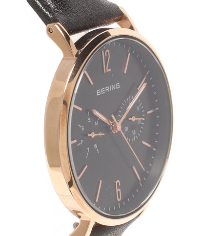 BERING 腕時計 クオーツ ブラック 14236-166 レディース メンズ ベーリング