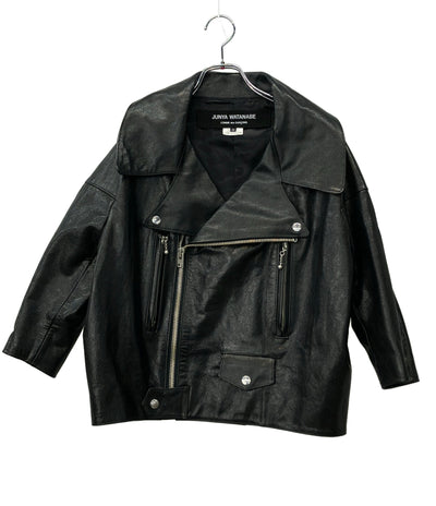 JUNYA WATANABE COMME des GARCONS ライダースジャケット ジップアップ JH-J009 レディース SIZE XS ジュンヤワタナベコムデギャルソン