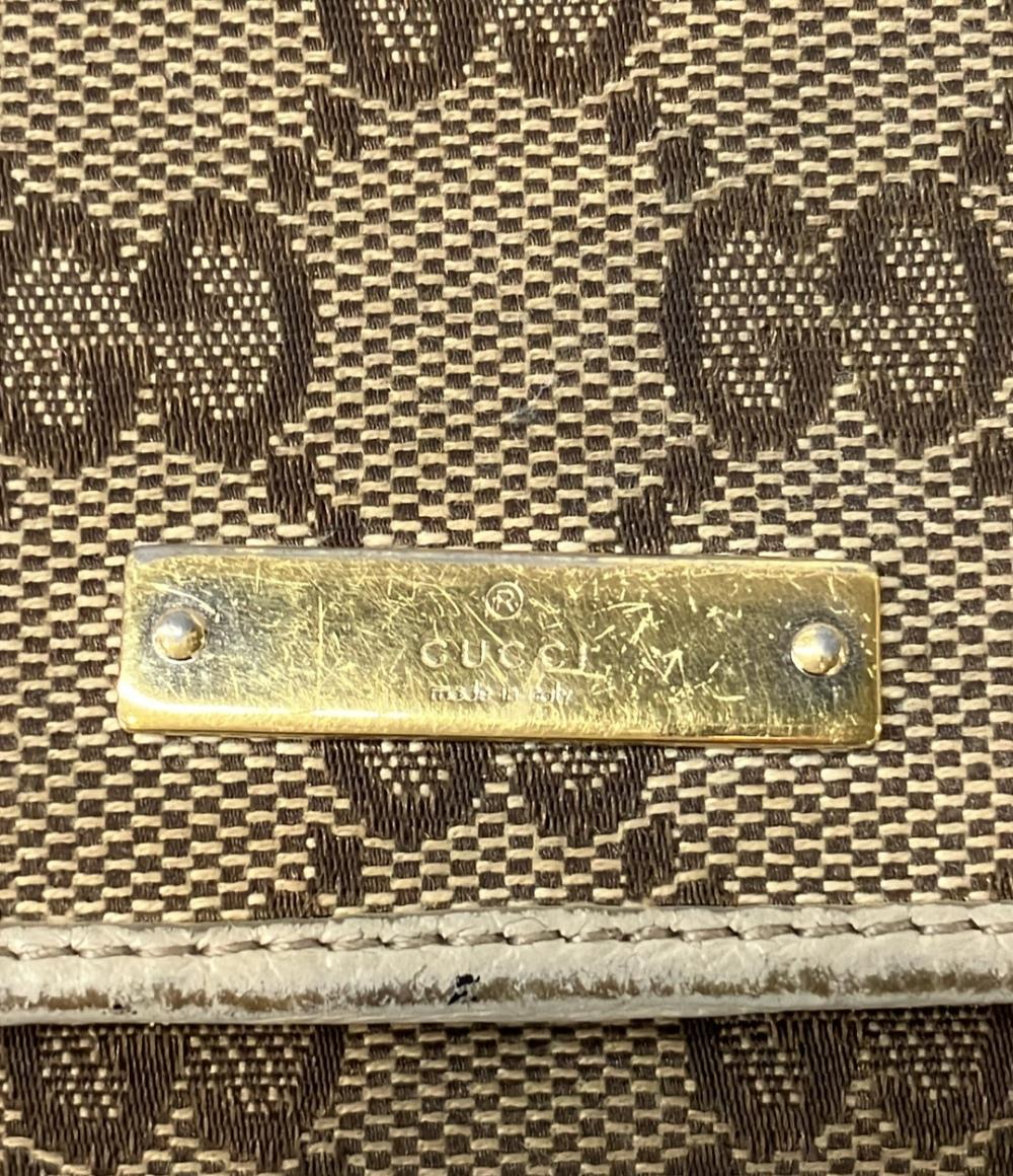 グッチ 二つ折り財布 GGキャンバス レディース GUCCI