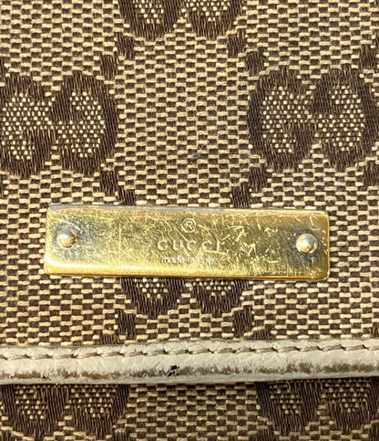 グッチ 二つ折り財布 GGキャンバス レディース GUCCI