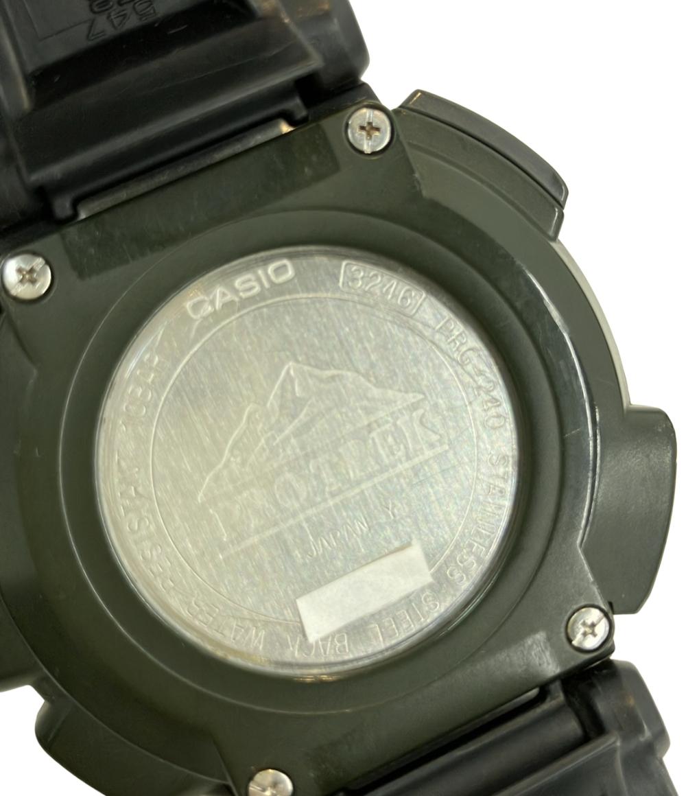 CASIO 腕時計 プロトレック PRO TREK ソーラー PRG-240 メンズ カシオ