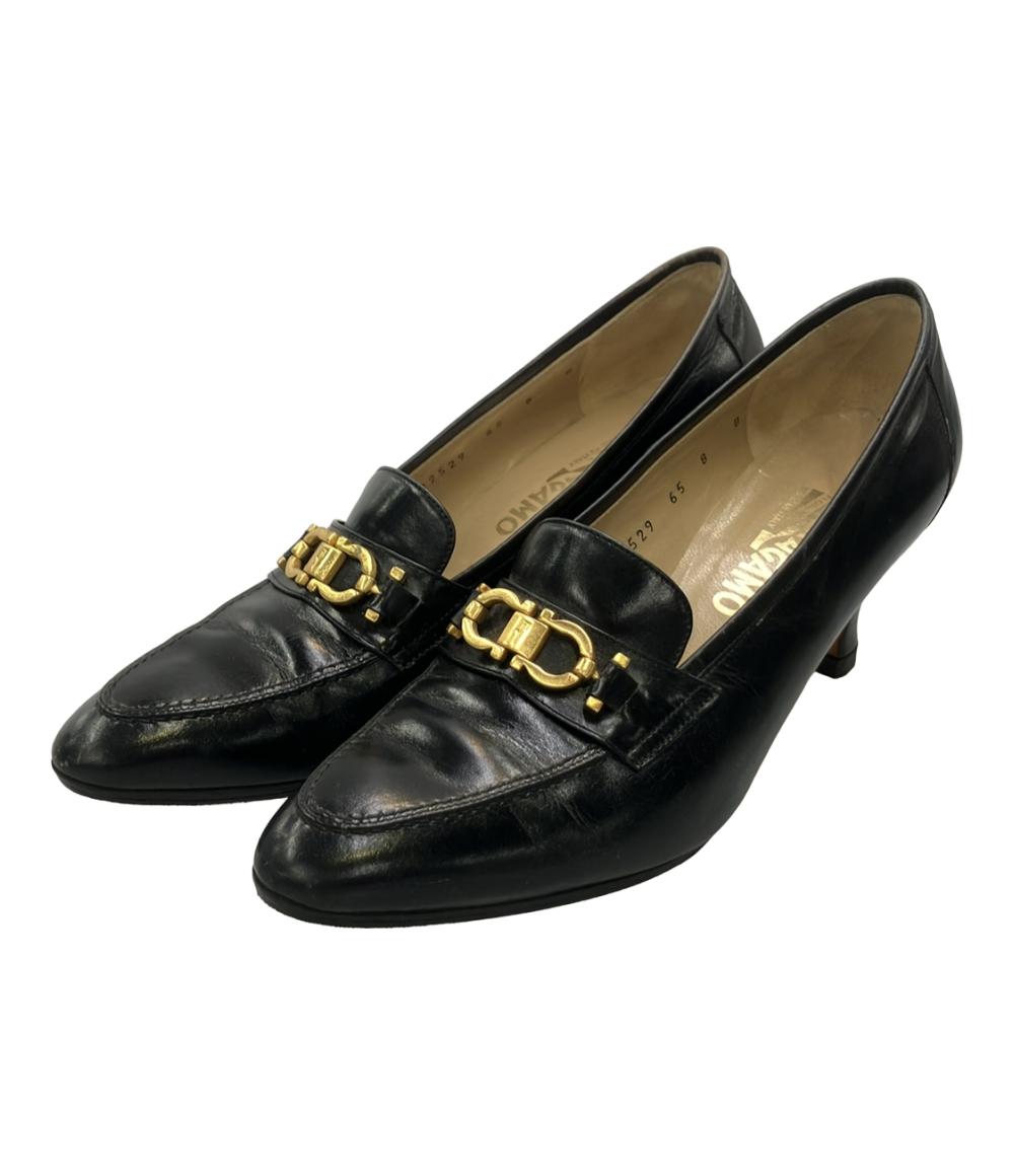 Salvatore Ferragamo ガンチーニパンプス DU22529 65 レディース SIZE 8 25.5 サルヴァトーレフェラガモ