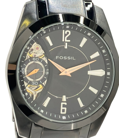 FOSSIL 腕時計 クオーツ 自動巻き ブラック ME-1001 メンズ フォッシル