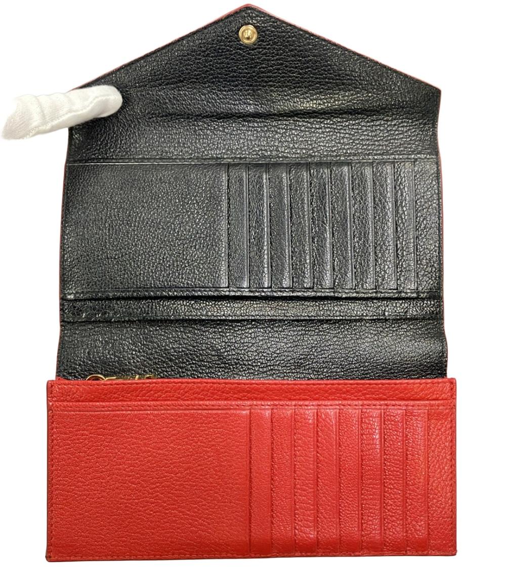 MIUMIU 三つ折り長財布 ラブレター レディース ミュウミュウ