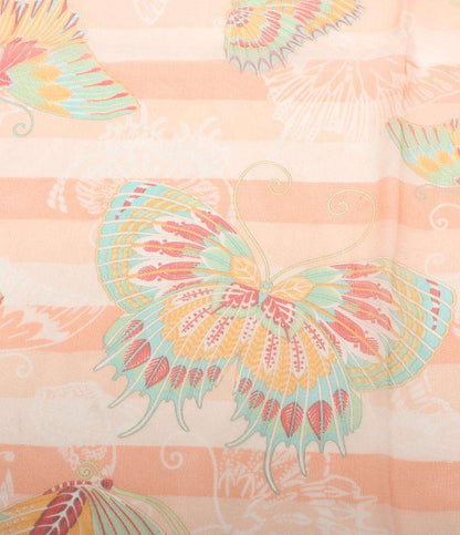 美品 Salvatore Ferragamo ストール シルク100% レディース サルヴァトーレフェラガモ