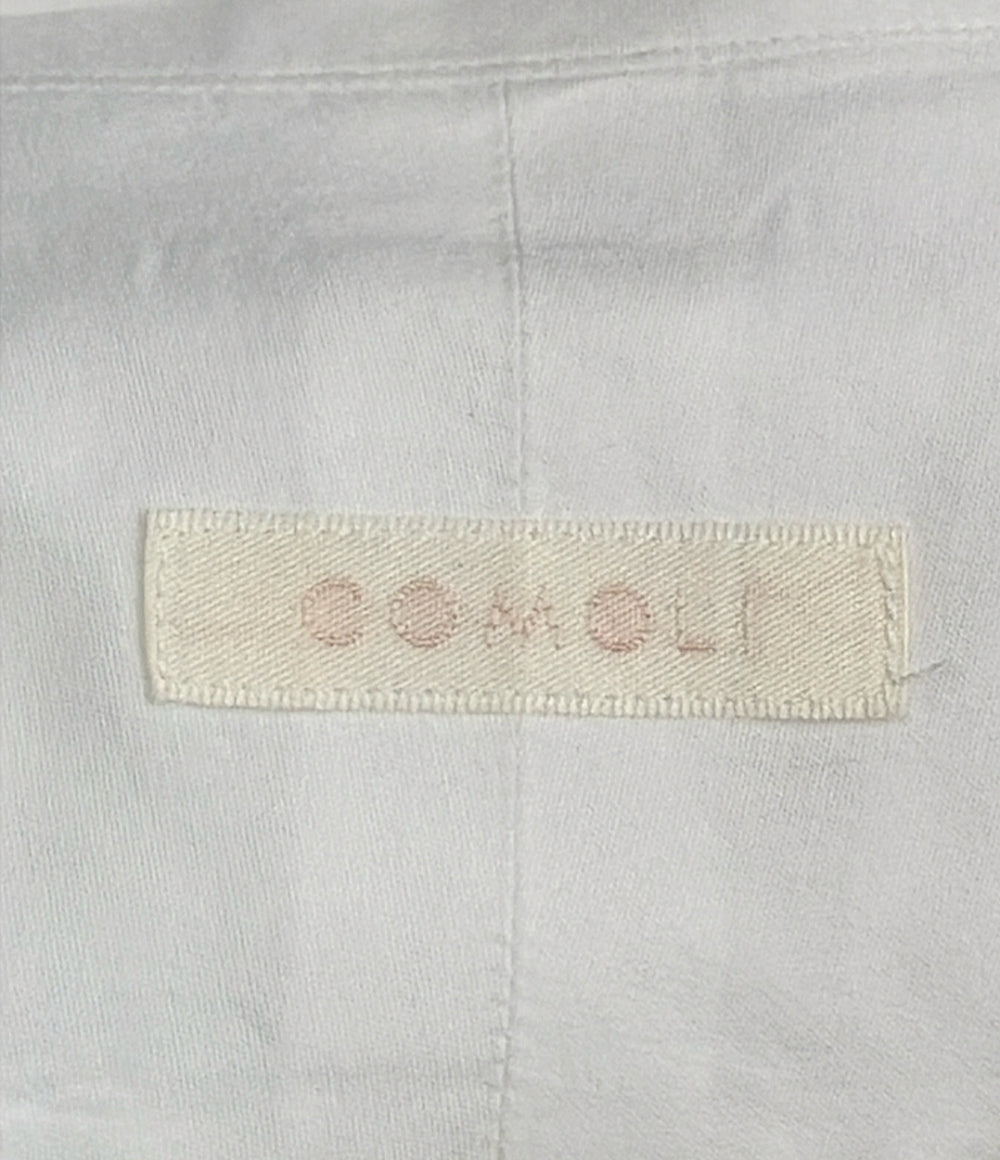 COMOLI 長袖 バンドカラーシャツ U03-02002 メンズ SIZE 0 コモリ
