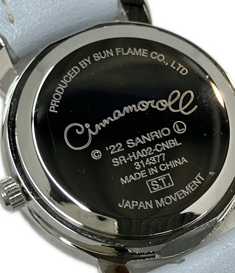 SANRIO 腕時計 シナモンロール クオーツ キッズ サンリオ
