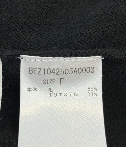 BEARDSLEY ビッグニットタートルネックワンピース BEZ1042505A0003 レディース SIZE F (M) ビアズリー