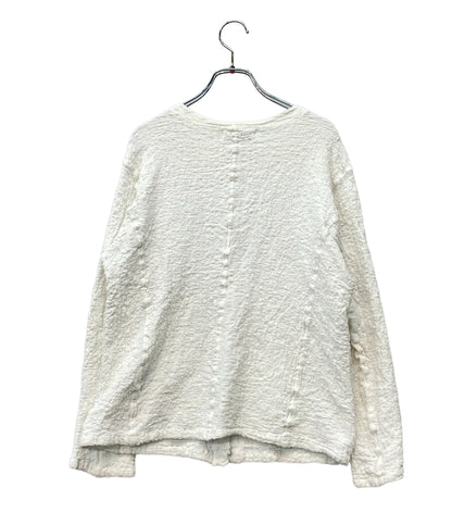me ISSEY MIYAKE 長袖カーディガン ノーカラー CAULIFLOWER MI52FD221 レディース ミー イッセイミヤケ
