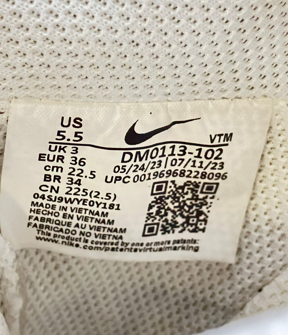 NIKE ローカットスニーカー COURT VISION ALTA LTR DM0113-102 レディース SIZE 22.5 ナイキ
