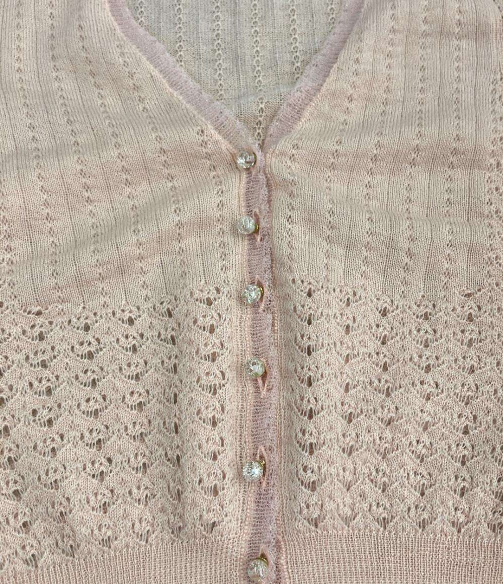 LOUIS VUITTON 長袖ニット カーディガン アンサンブル レディース SIZE S ルイ・ヴィトン